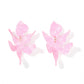 Flora Statement Earrings - Disco Pink - LINNY CO WholesaleAcetate
