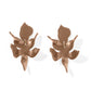 Flora Statement Earrings - Espresso - LINNY CO Wholesale