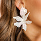 Flora Statement Earrings - Iridescent - LINNY CO WholesaleAcetate