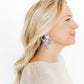 Flora Statement Earrings - Lavender Sea Glass - LINNY CO WholesaleAcetate