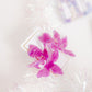 Flora Statement Earrings - Orchid Purple - LINNY CO WholesaleAcetate