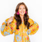 Flora Statement Earrings - Pearlized Pink - LINNY CO WholesaleAcetate