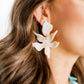 Flora Statement Earrings - Rainbow Sherbert - LINNY CO WholesaleAcetate