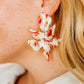 Flora Statement Earrings - Texas Pearl - LINNY CO WholesaleAcetate