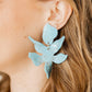 Flora Statement Earrings - Turquoise - LINNY CO WholesaleAcetate