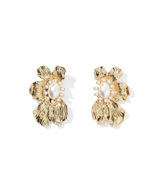 Francie Statement Earring - LINNY CO WholesaleMetal
