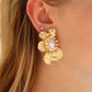 Francie Statement Earring - LINNY CO WholesaleMetal