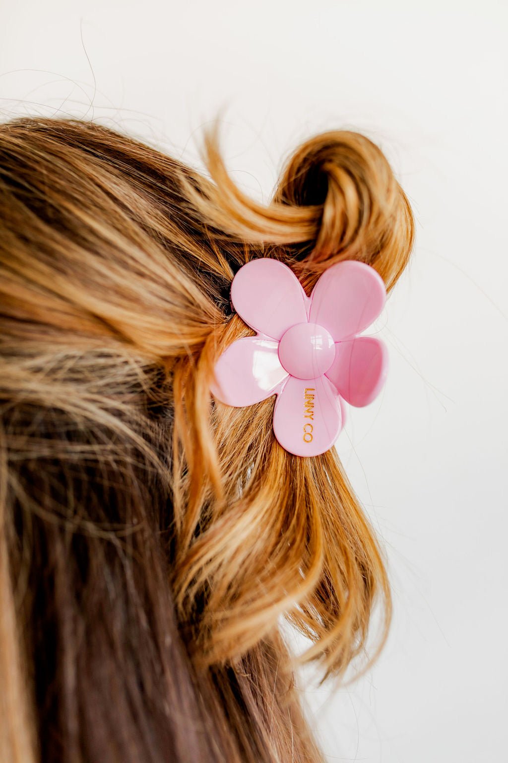 Hair Clip - Gigi - Bubble Gum Pink - LINNY CO WholesaleHair Accessories