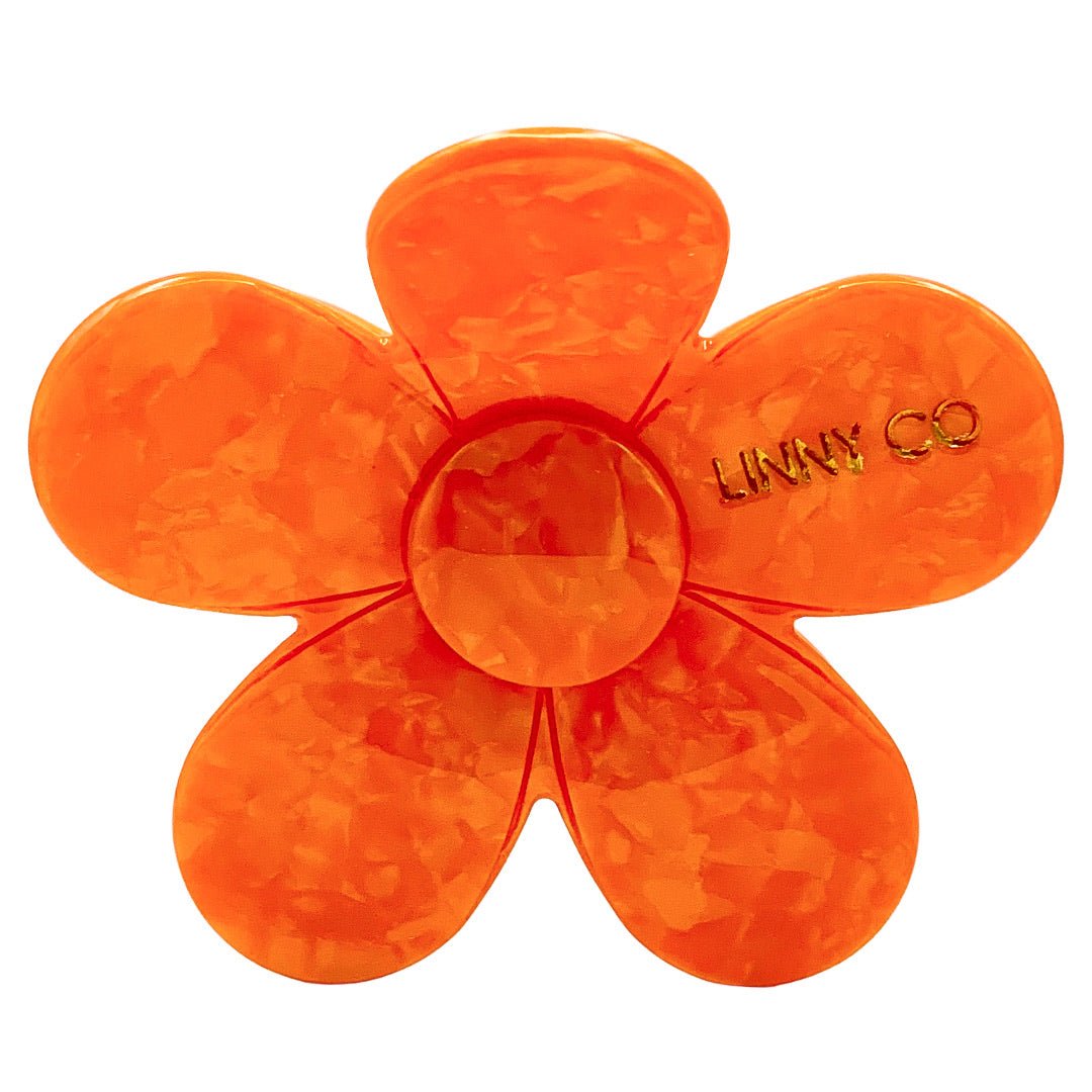 Hair Clip - Gigi Orange - LINNY CO WholesaleHair Accessories