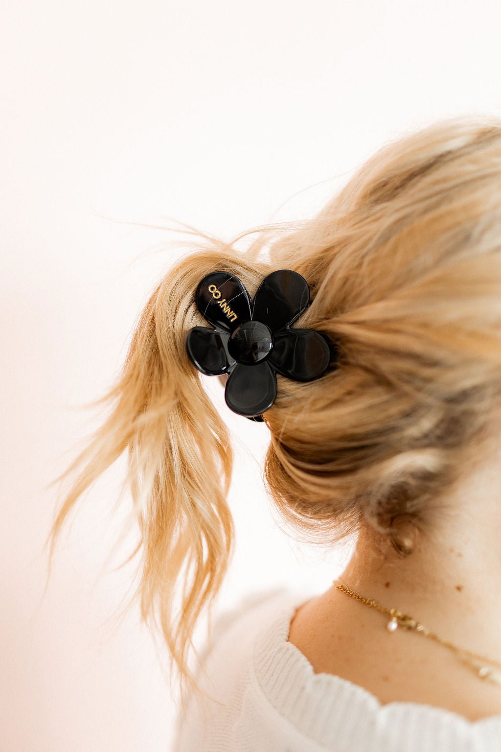 Hair Clip - Gigi - True Black - LINNY CO WholesaleHair Accessories