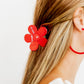 Hair Clip - Gigi - True Red - LINNY CO WholesaleHair Accessories