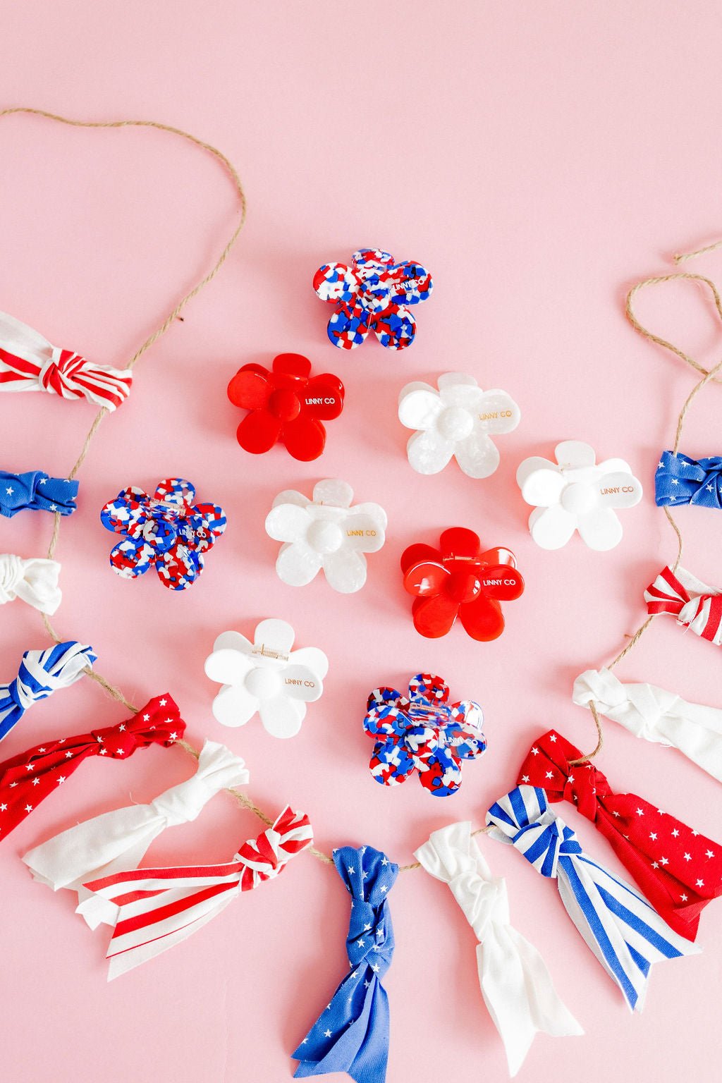 Hair Clip - Gigi - True Red - LINNY CO WholesaleHair Accessories