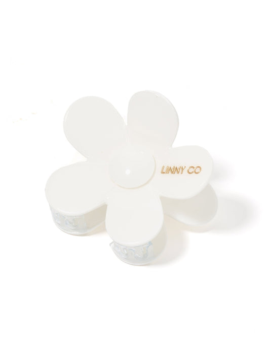 Hair Clip - Gigi - True White - LINNY CO WholesaleHair Accessories