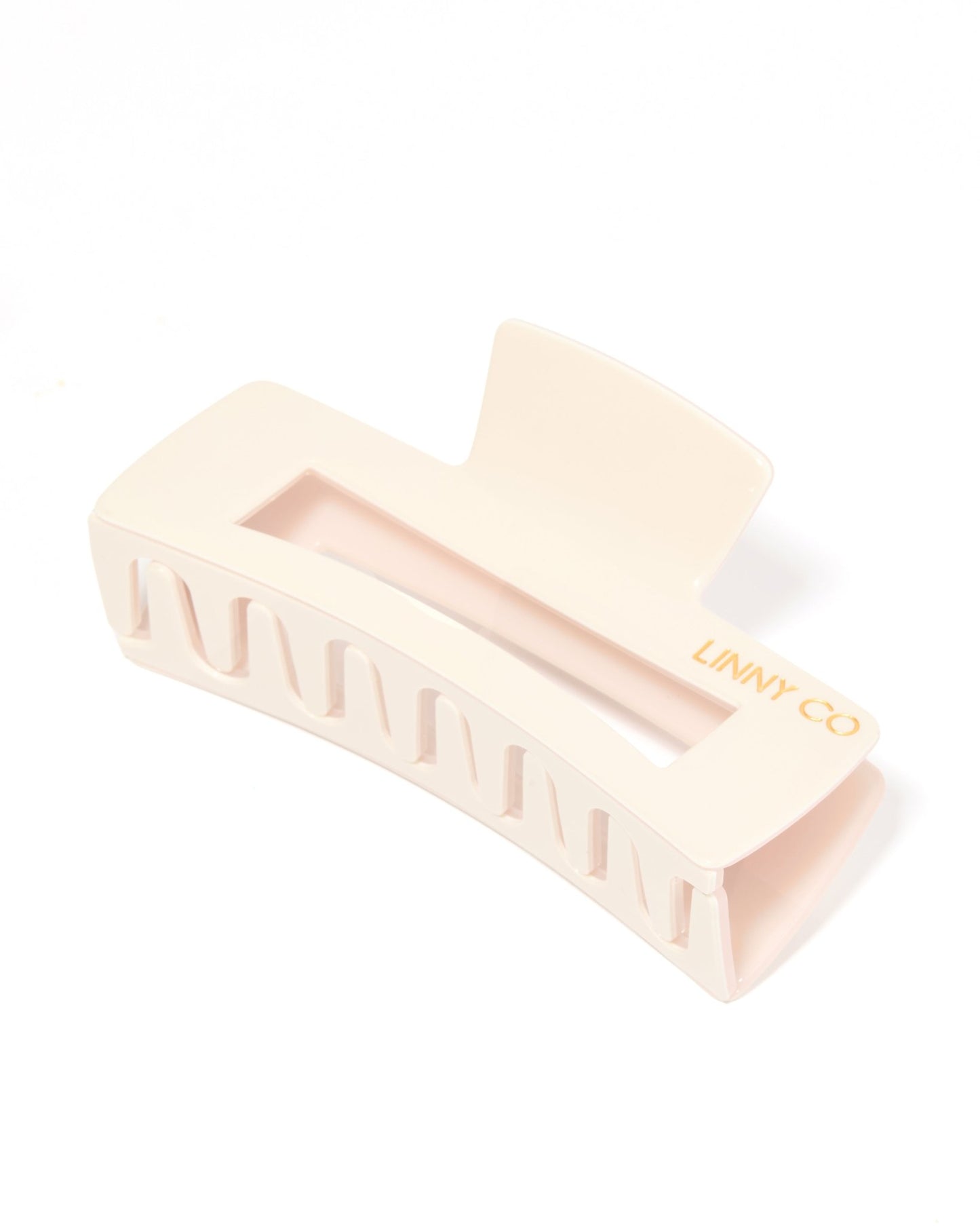 Hair Clip - Harper - Ivory/Tan Two - Tone - LINNY CO WholesaleHair Accessories