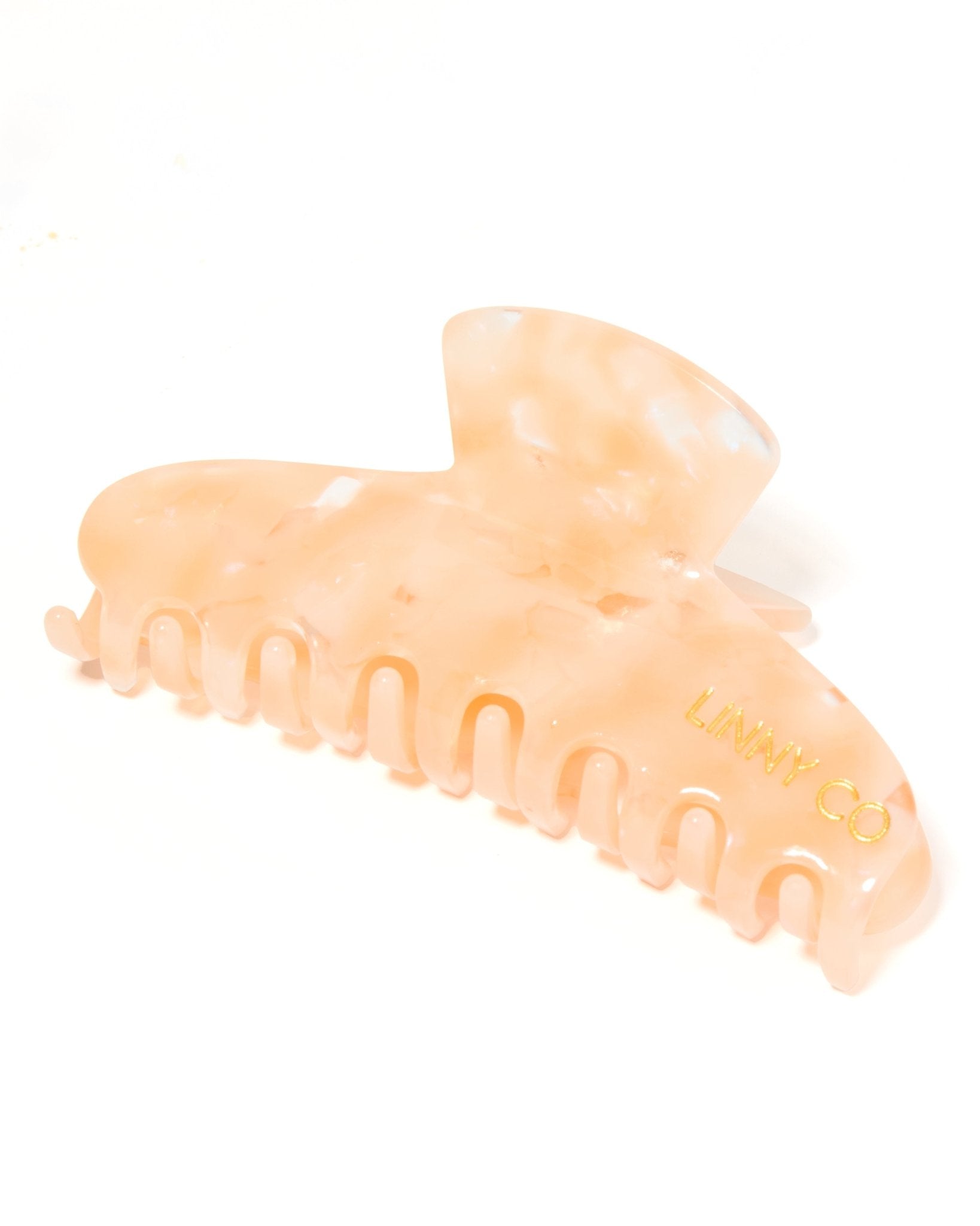 Hair Clip - Mimi Pearlized Peach - LINNY CO WholesaleHair Accessories