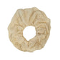 Hair Scrunchie Greer - Eyelet White - LINNY CO WholesaleHair Accessories