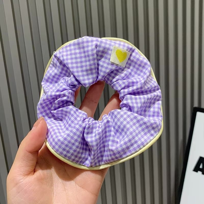 Hair Scrunchie Romie - Purple - LINNY CO WholesaleHair Accessories