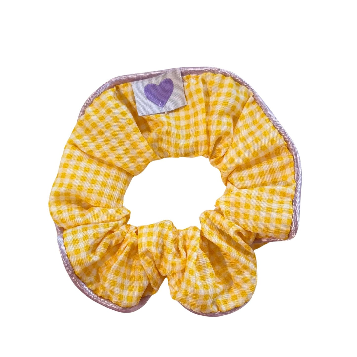 Hair Scrunchie Romie - Yellow - LINNY CO WholesaleHair Accessories