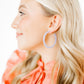 Holly Medium Hoop Earrings - Lavender Haze - LINNY CO WholesaleAcetate