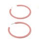 Holly Mega Hoop Earrings - Dusty Pink - LINNY CO WholesaleAcetate