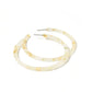 Holly Mega Hoop Earrings - Gold Confetti - LINNY CO WholesaleAcetate