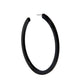 Holly Mega Hoop Earrings - True Black - LINNY CO WholesaleAcetate