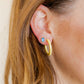 Holly Mini Hoop Earrings - Buttercup Yellow - LINNY CO WholesaleAcetate