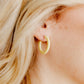 Holly Mini Hoop Earrings - Buttercup Yellow - LINNY CO WholesaleAcetate
