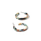 Holly Mini Hoop Earrings - Desert Camo - LINNY CO WholesaleAcetate