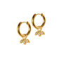 Huggie Charm Earrings - Amara Gold - LINNY CO WholesaleMetals