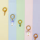 Huggie Charm Earrings - Bloom - LINNY CO Wholesale