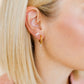 Huggie Charm Earrings - Celine Gold - LINNY CO WholesaleMetals