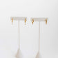 Huggie Charm Earrings - Celine Gold - LINNY CO WholesaleMetals