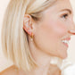 Huggie Charm Earrings - Jo Gold - LINNY CO WholesaleMetals