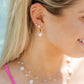Huggie Charm Earrings - Kai Seashell Pearl - LINNY CO WholesaleStuds