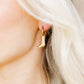 Huggie Charm Earrings - Luca Boot Gold - LINNY CO WholesaleMetals