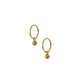Huggie Charm Earrings - Nola 10mm - LINNY CO WholesaleStuds