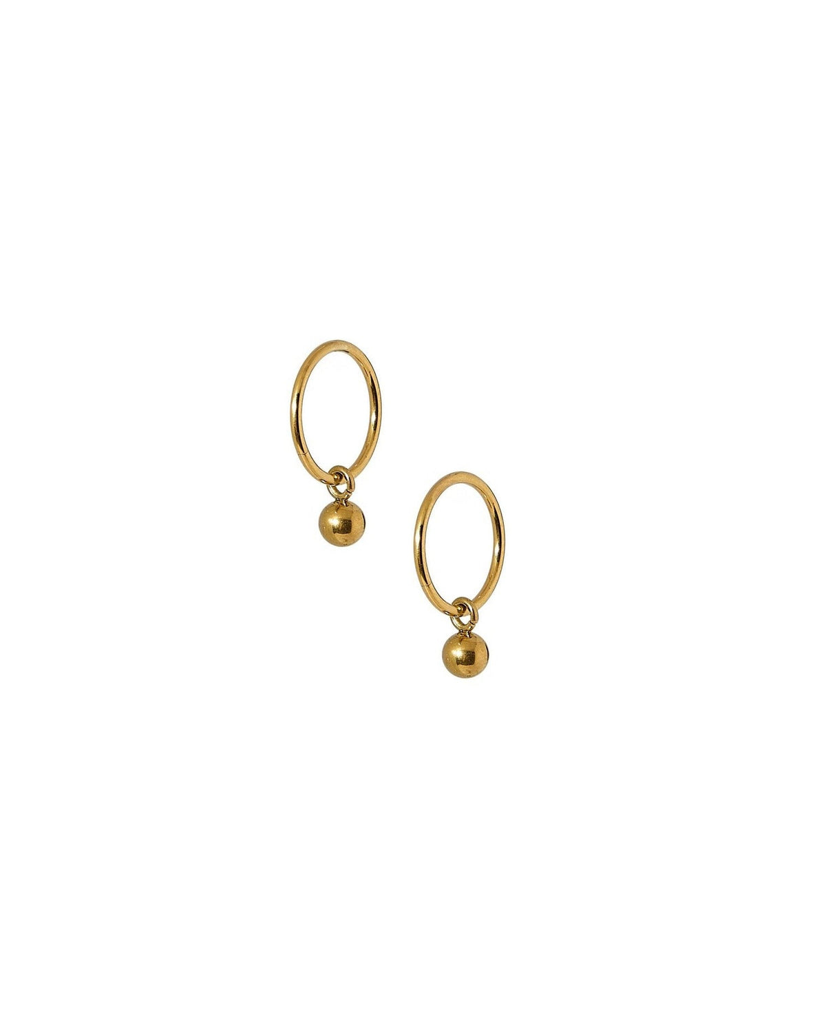Huggie Charm Earrings - Nola 10mm - LINNY CO WholesaleStuds