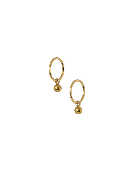 Huggie Charm Earrings - Nola 10mm - LINNY CO WholesaleStuds