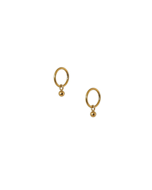 Huggie Charm Earrings - Nola 8mm - LINNY CO WholesaleStuds