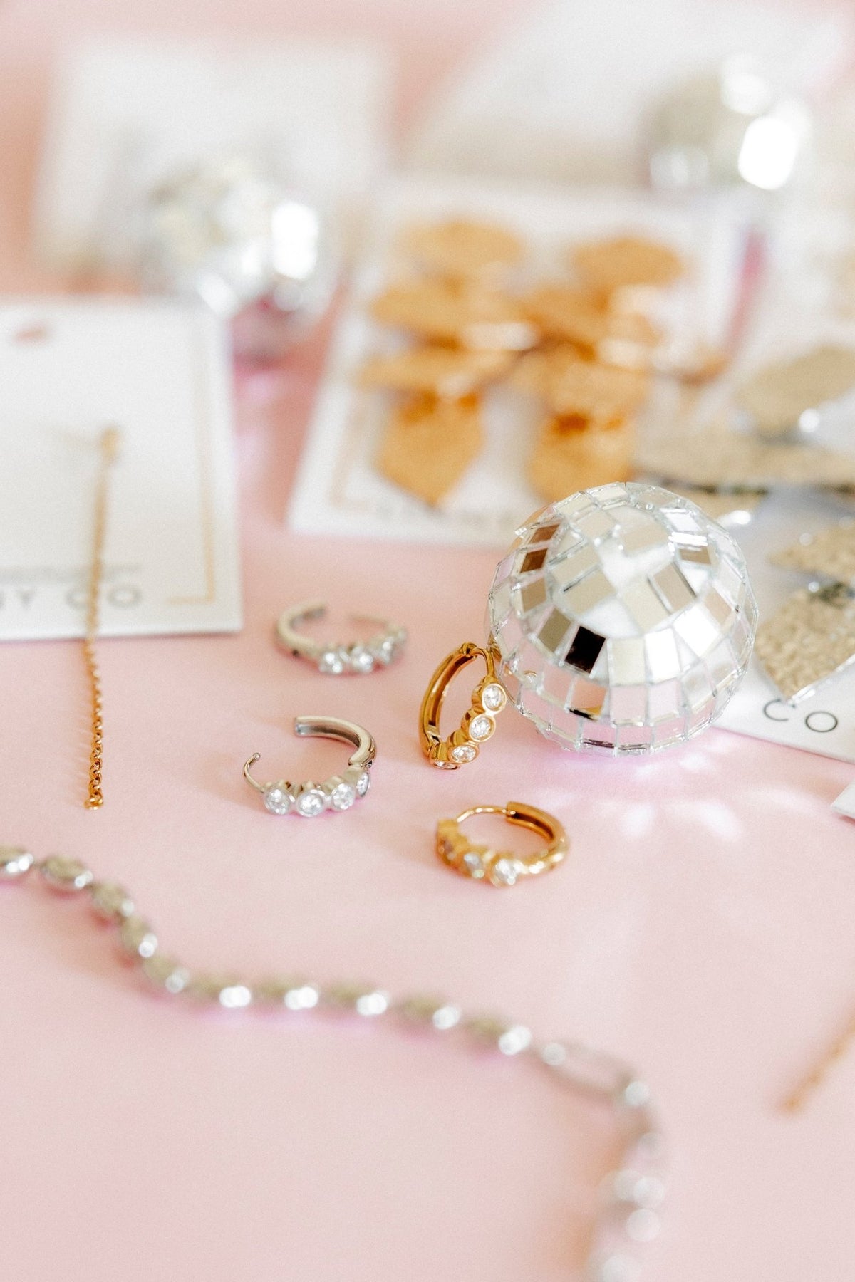 Huggie Earrings - Colette Gold - LINNY CO WholesaleStuds
