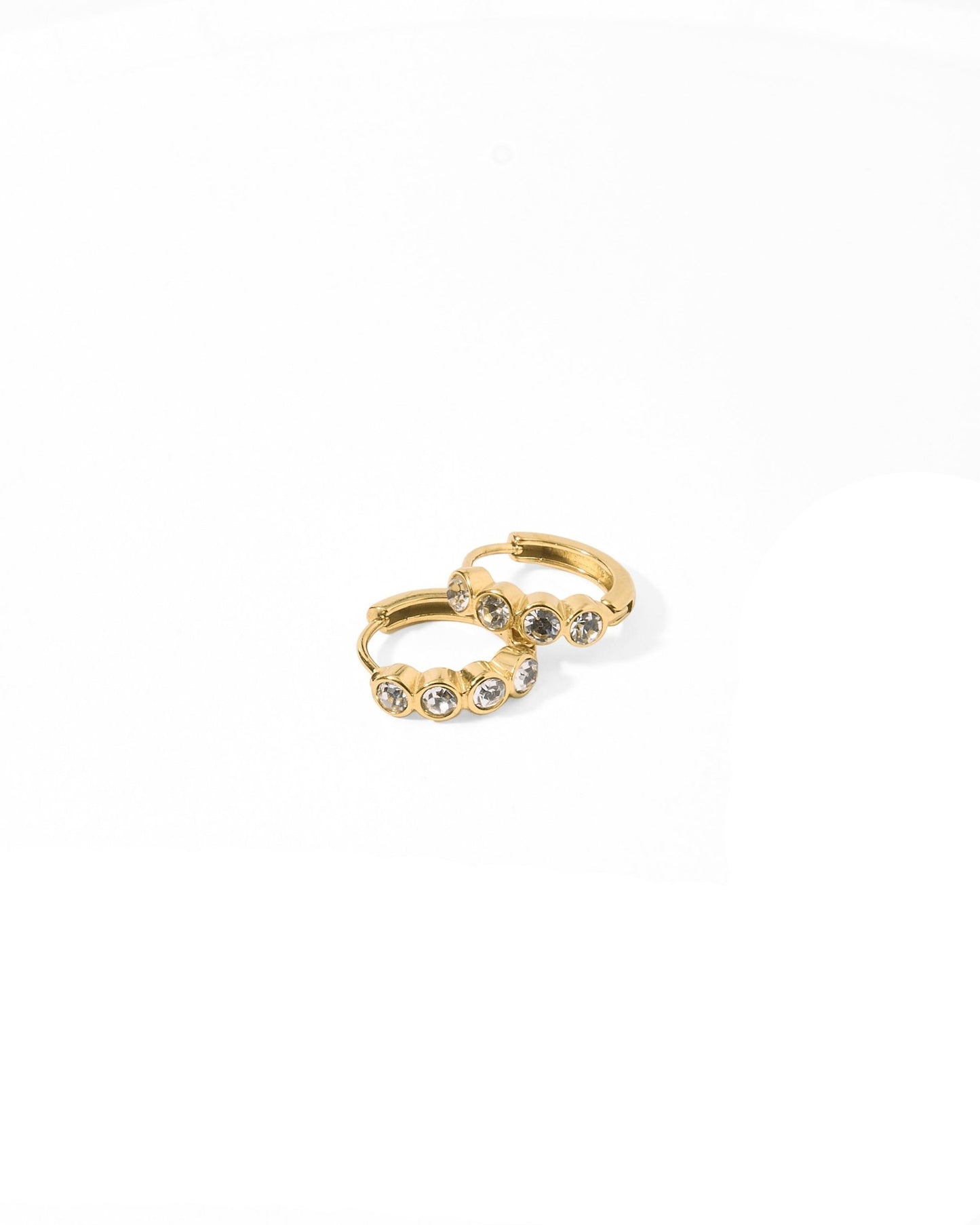 Huggie Earrings - Colette Gold - LINNY CO WholesaleStuds