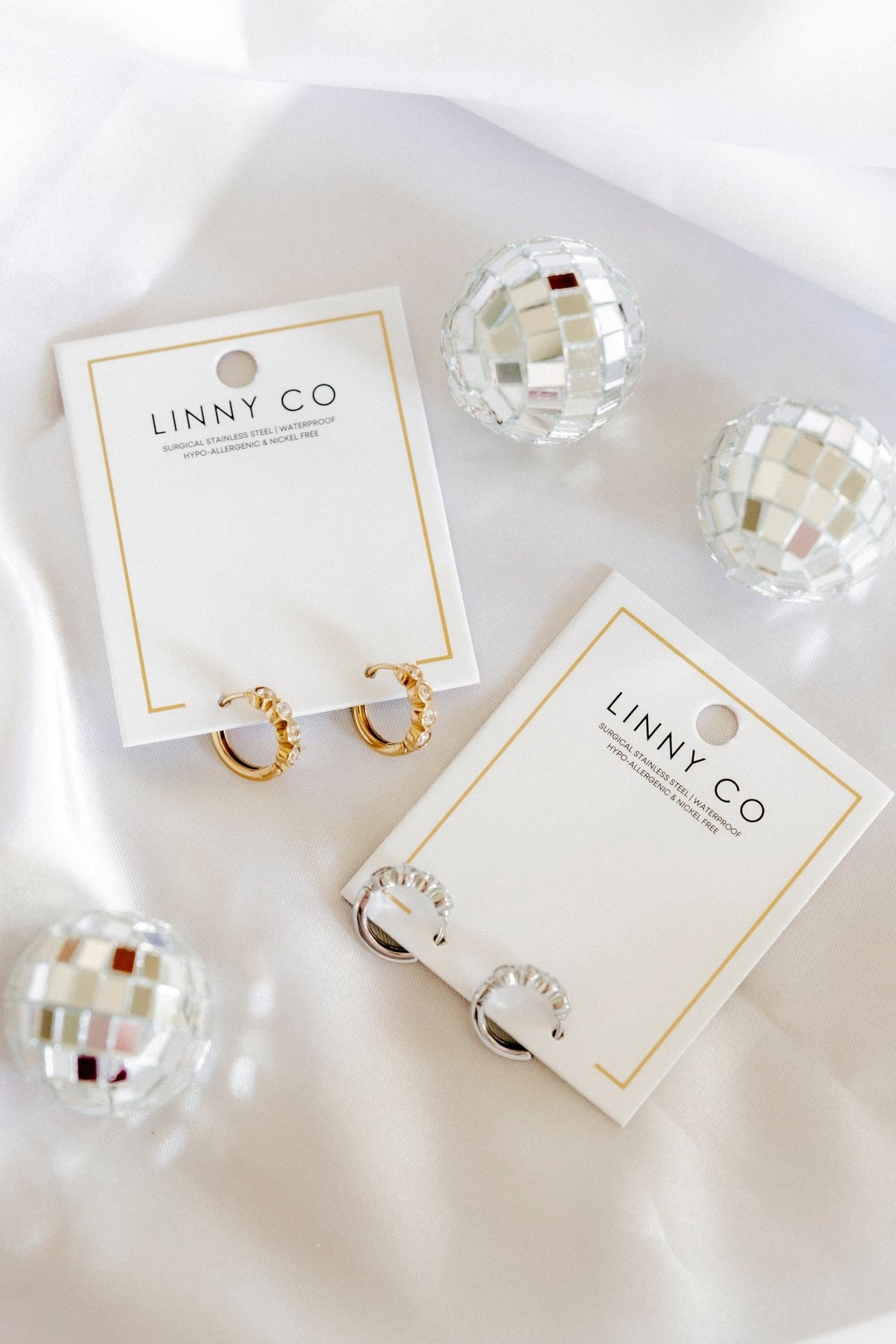 Huggie Earrings - Colette Gold - LINNY CO WholesaleStuds