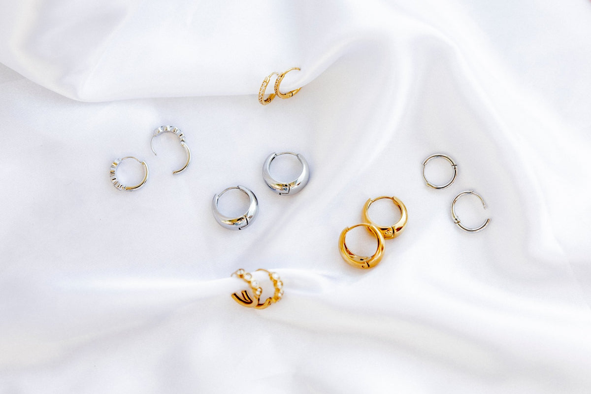 Huggie Earrings - Colette Gold - LINNY CO WholesaleStuds