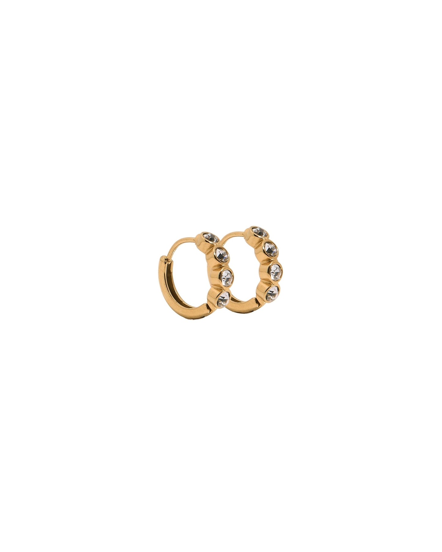 Huggie Earrings - Colette Gold - LINNY CO WholesaleStuds
