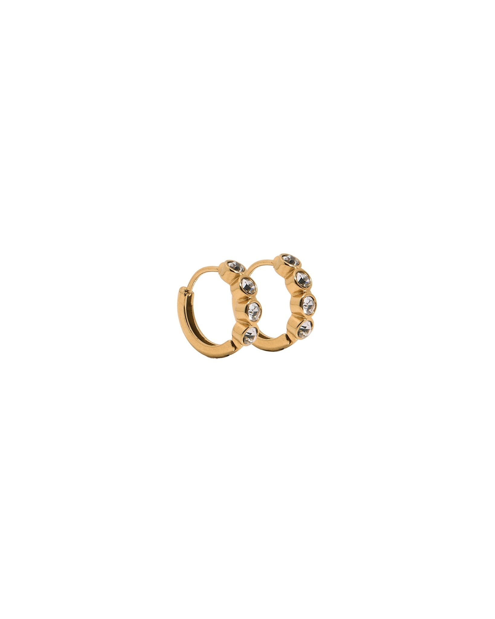 Huggie Earrings - Colette Gold - LINNY CO WholesaleStuds