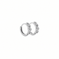 Huggie Earrings - Colette Silver - LINNY CO WholesaleStuds