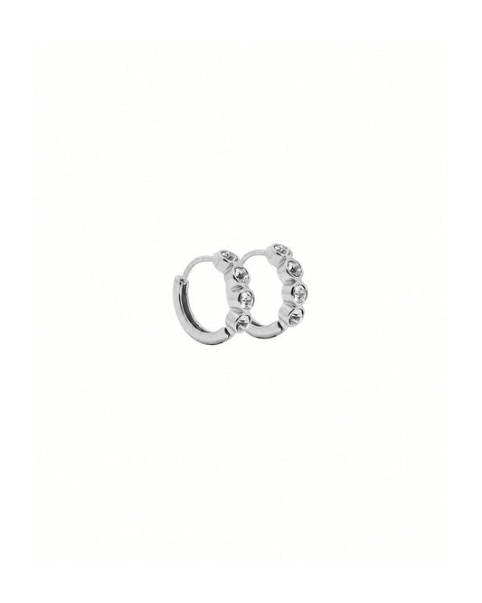 Huggie Earrings - Colette Silver - LINNY CO WholesaleStuds
