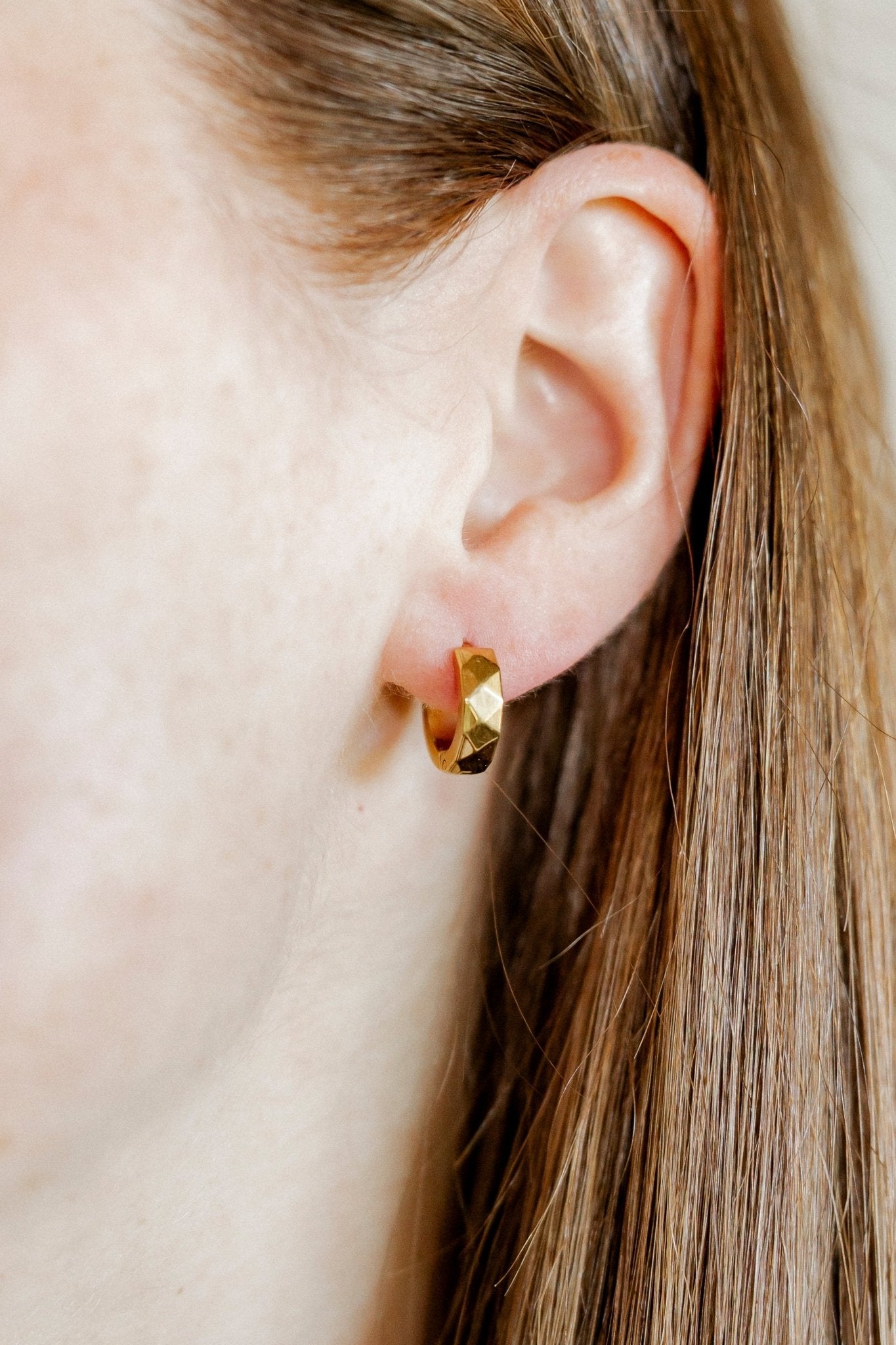 Huggie Earrings - Friday Gold - LINNY CO WholesaleMetals