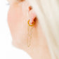 Huggie Earrings - Gwen Gold - LINNY CO WholesaleMetals